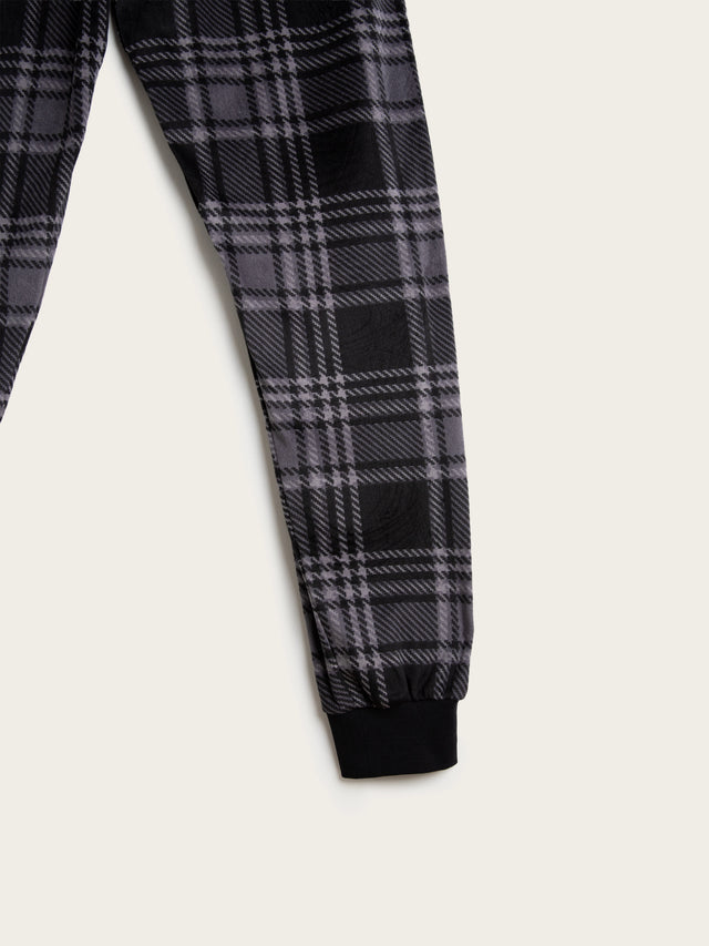 Pijama Largo Hombre Blanket - Negro
