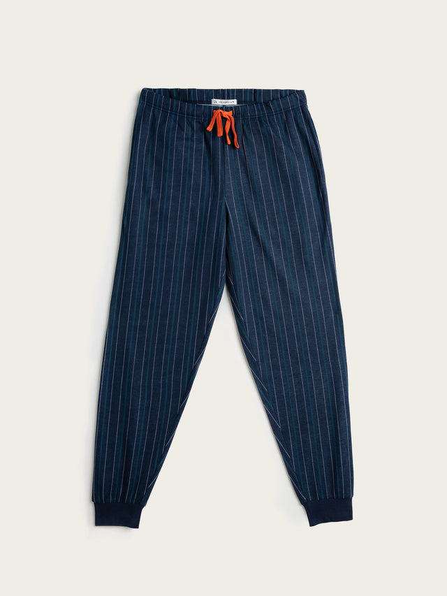 Pijama Largo Hombre Hickory - Azul Pizarra