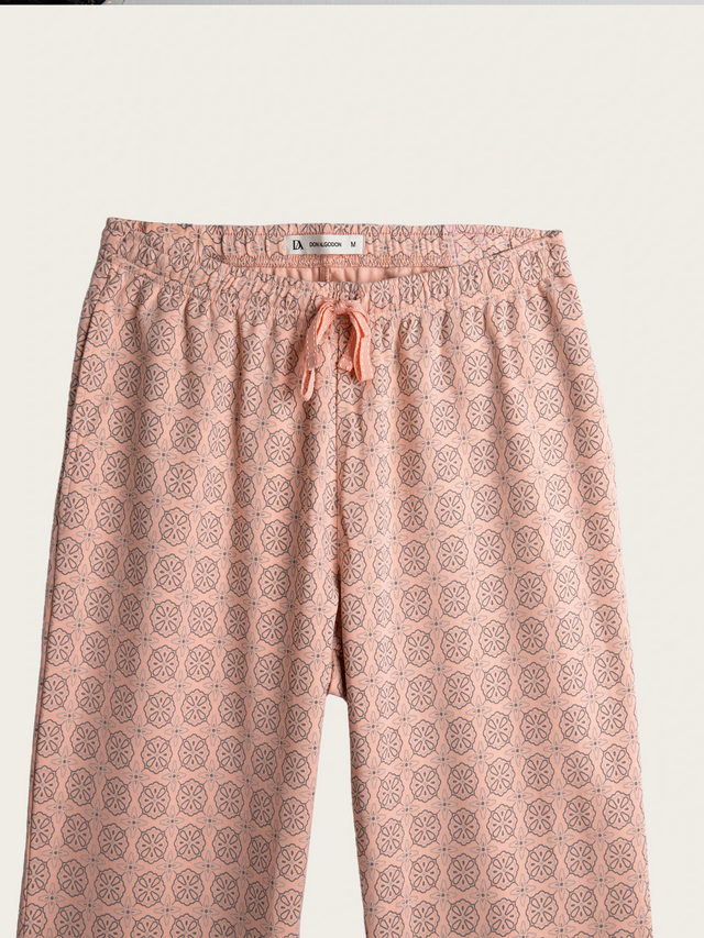 Pijama Largo Mujer Yantra - Salmón claro