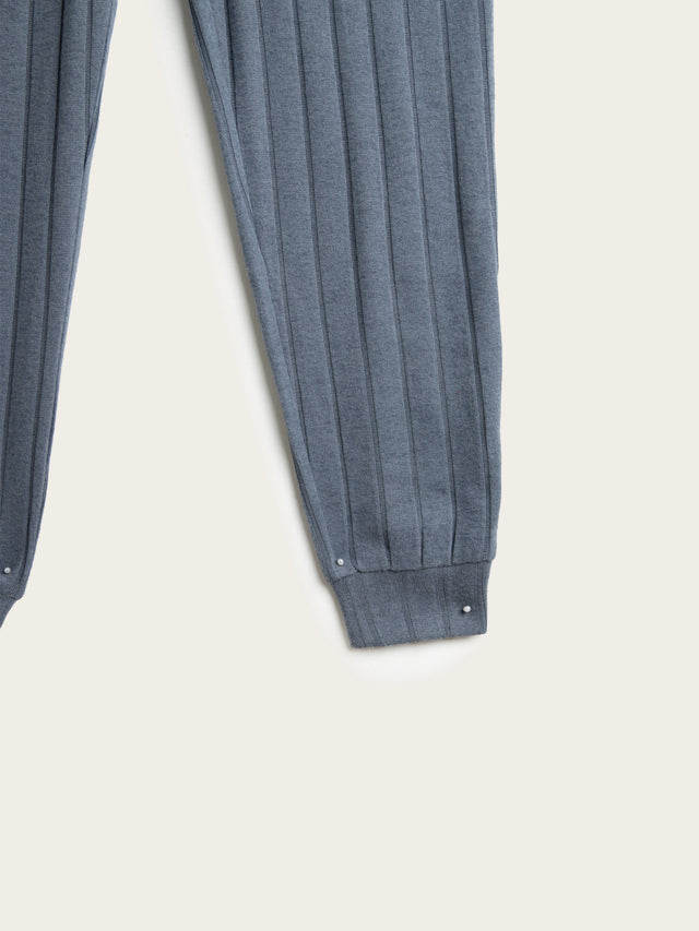 Pijama Largo Mujer Home - Gris