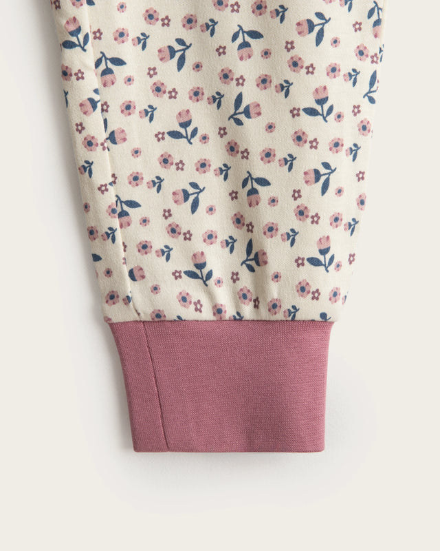 Pijama Largo Niña Koni - Rosa