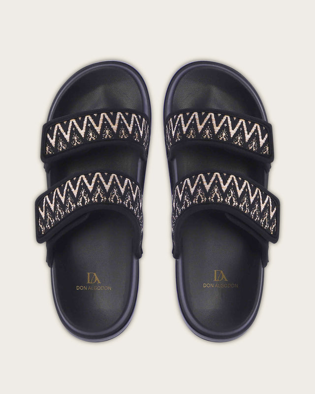 Chanclas Agua Mujer Élodi - Negro