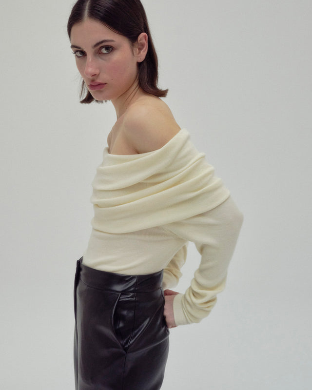 Jersey Top Escote Barco