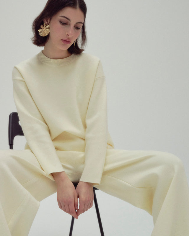 Jersey Manga Larga Cuello Chimenea