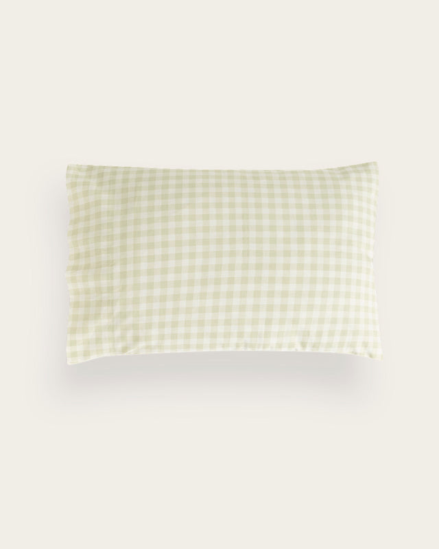 Elia Cotton Pillowcase - 150 Thread Count - Green