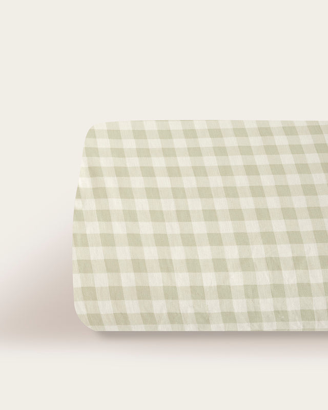 Housse de Couette Imprimée Elia Coton - 150 Fils - Vert