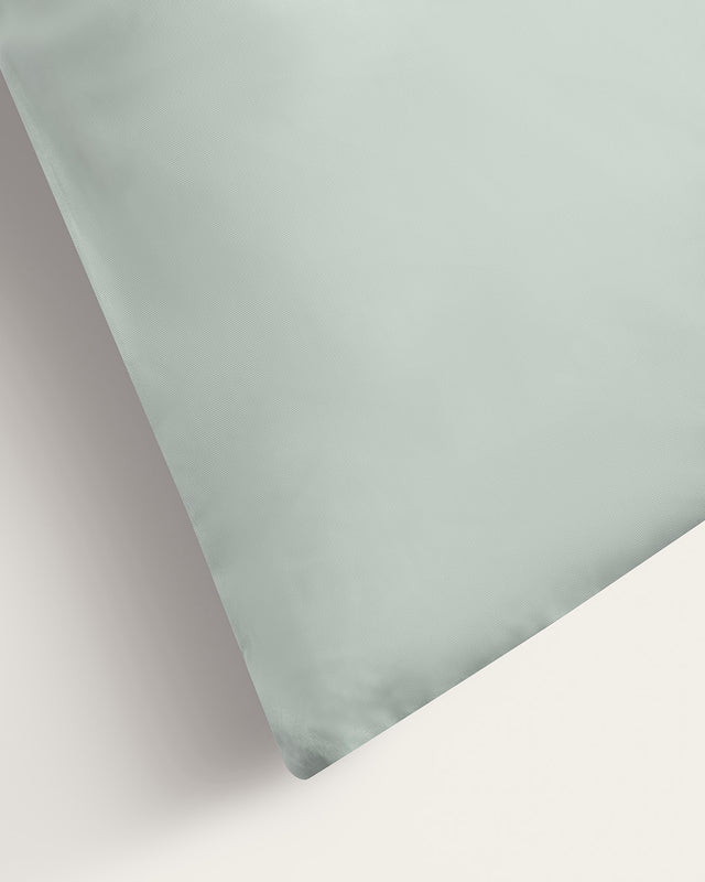 Funda Nórdica Percal - Algodón 180 hilos - Verde Mar