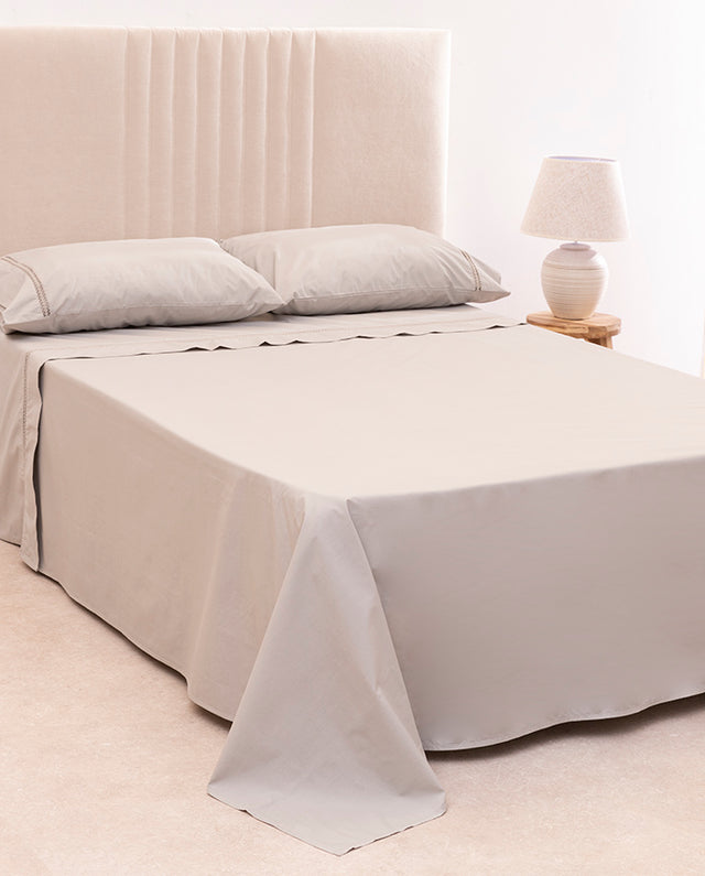 Juego de Sábanas Argos - Algodón 200 hilos - Gris