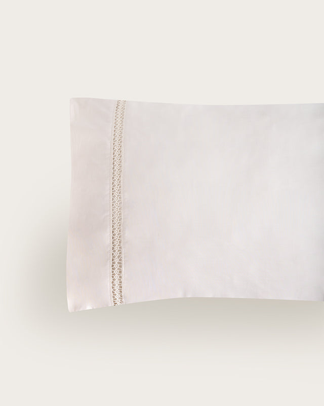 Juego de Sábanas Argos - Algodón 200 hilos - Beige