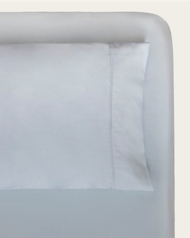 Sábana Bajera Percal - Algodón 180 hilos - Cielo