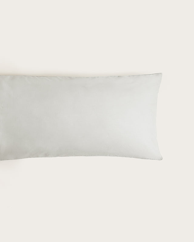 Funda de Almohada Percal - Algodón 180 hilos - Gris