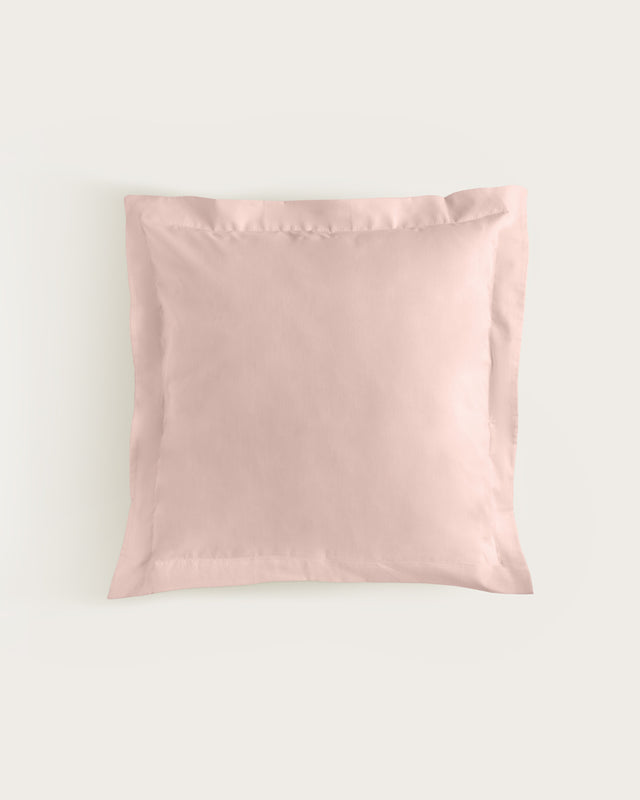 Funda de Almohada Percal - Algodón 180 hilos - Rosa Palo