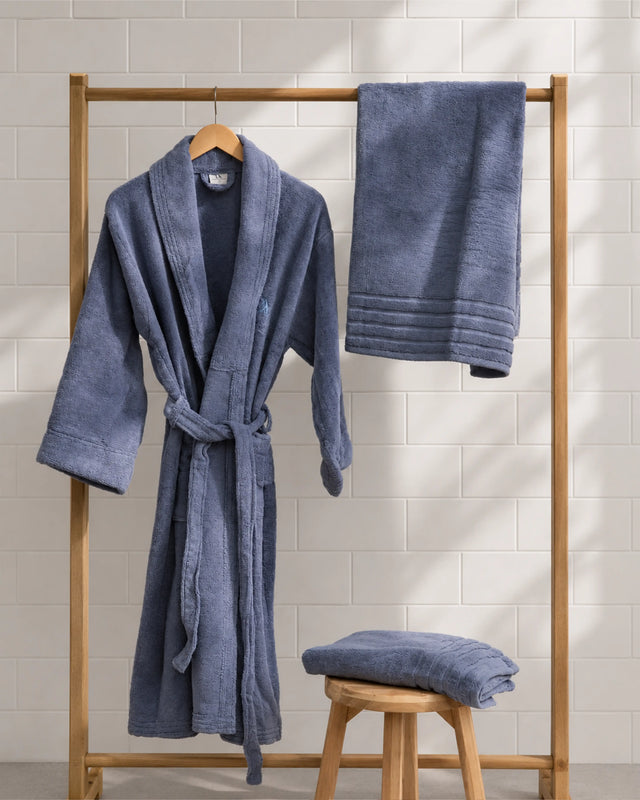 Zero Twist Bathrobe - 420 gsm Cotton