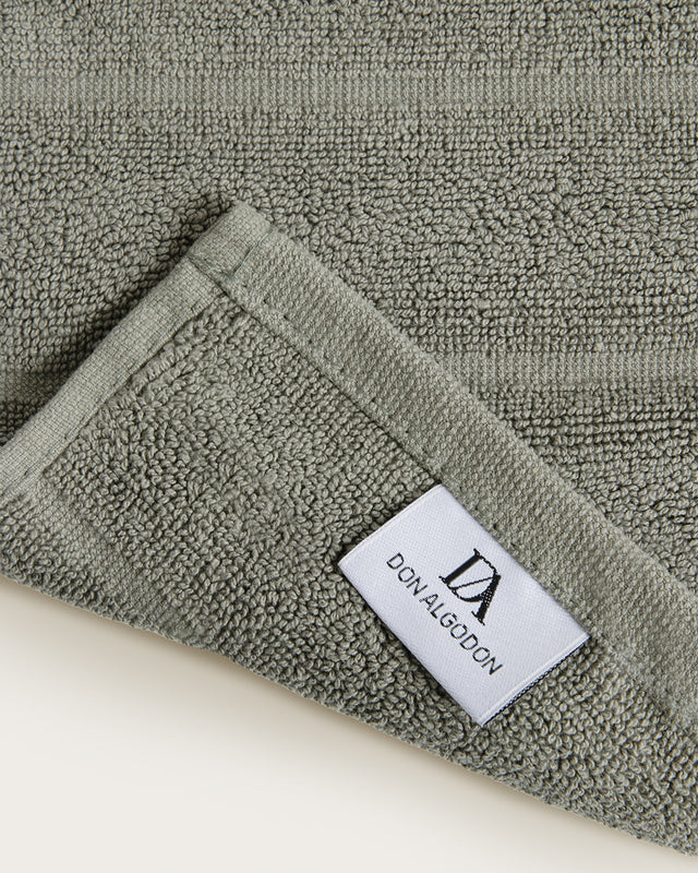 Cotton Ribs Bath Mat - 1000 gr/m²