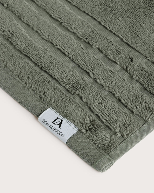 Toalla Baño Zero Twist - 600 g/m² - Verde