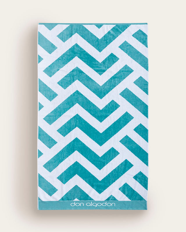 Toalla de Playa y Piscina Jacquard - Algodón