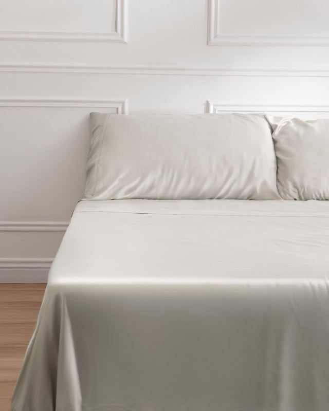 Bamboo Silk Sheet Set - Gray