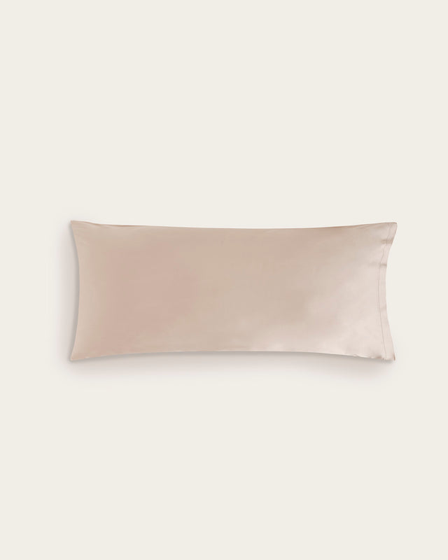Funda de Almohada Seda de Bambú - Beige