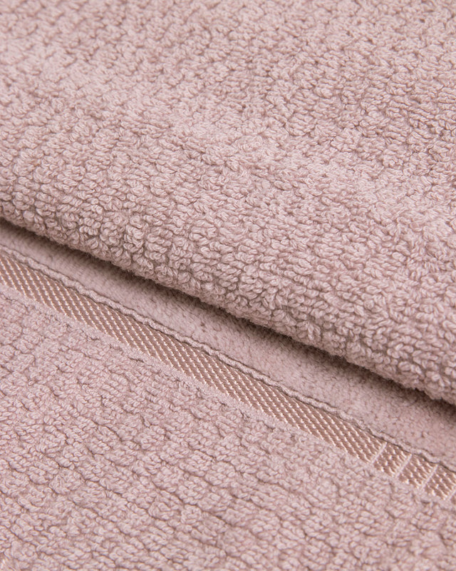 Juego de Toallas Jacquard Juliet - Algodón 500 g/m² - Nude