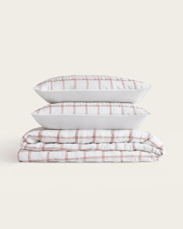 Colcha Hilo Tintado Noa - 100 g/m² - Nude