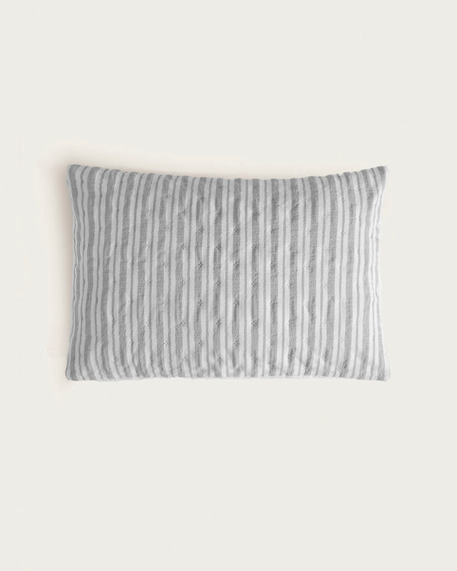 Colcha Hilo Tintado Sorel - 100 g/m² - Gris