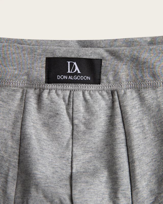 Pack 2 Calzoncillos Bóxer Minimalistas - Negro/Gris