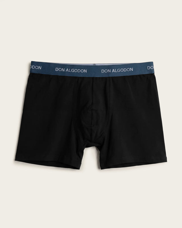 Powdered Effect Boxer Briefs - Cotton - Greenish/Grey