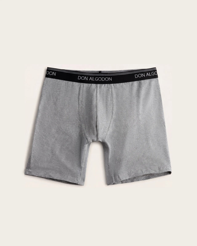 Pack 2 Calzoncillos Bóxer Vintage - Negro/Gris