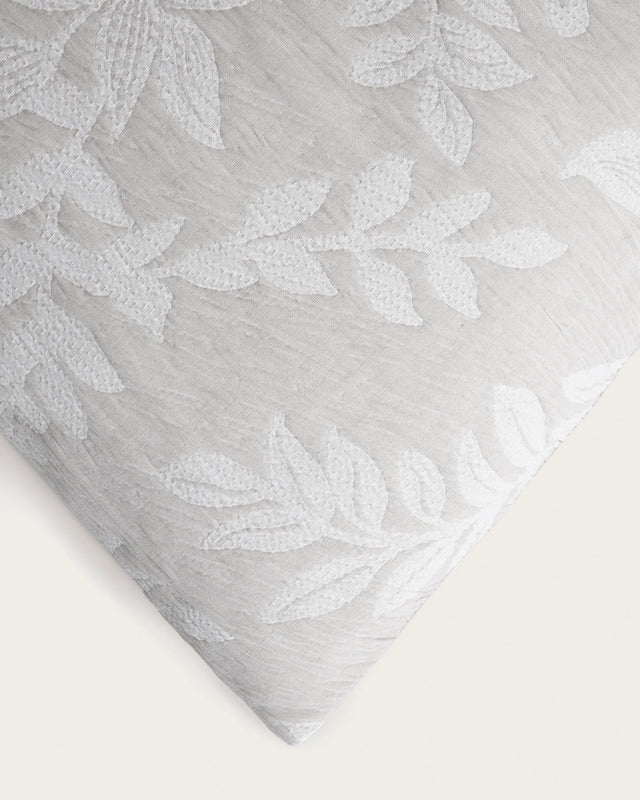 Colcha Reversible Jacquard Indiana - 155 g/m² - Gris