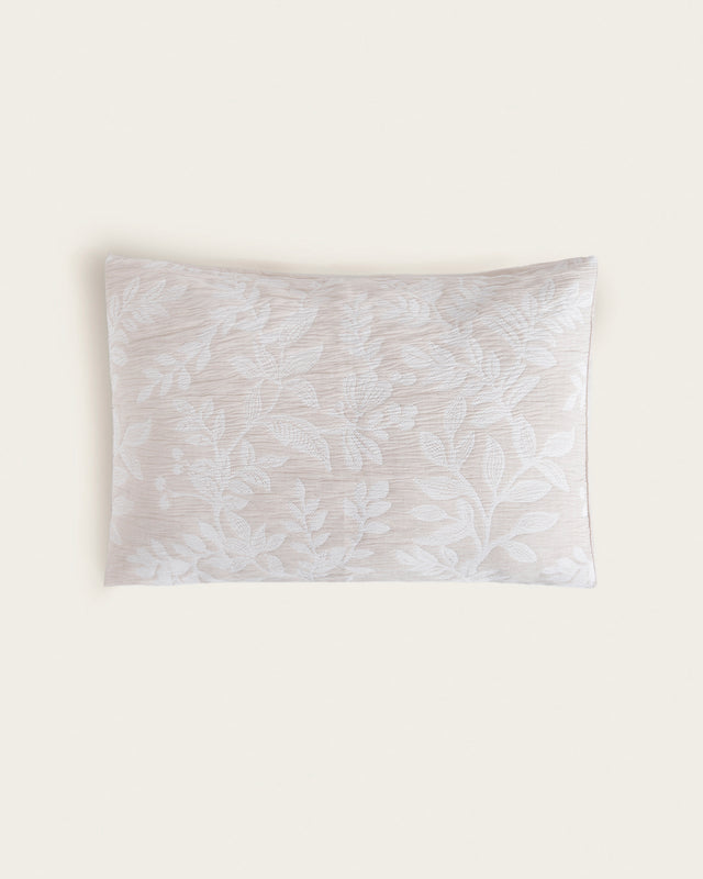 Colcha Reversible Jacquard Indiana - 155 g/m² - Crema