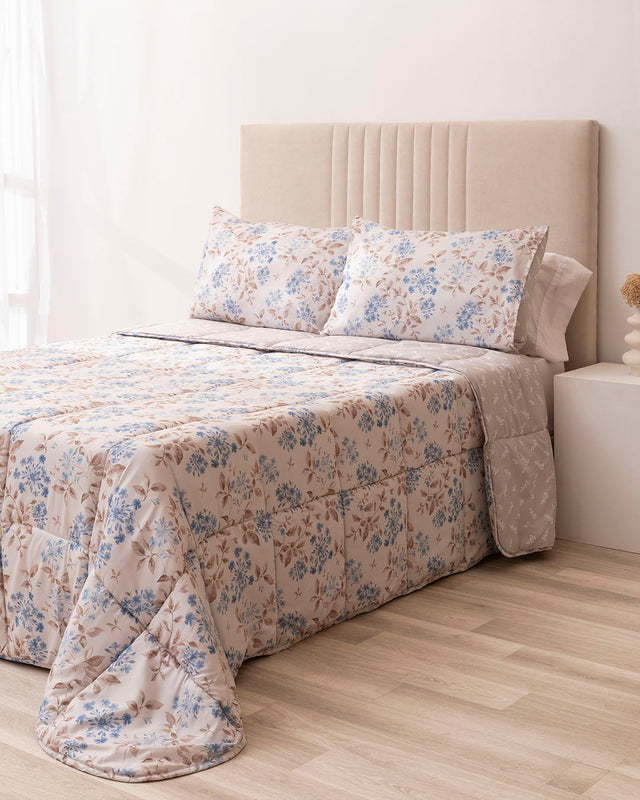 Edredón Confort Digital Reversible Algodón - 250 gr/m2