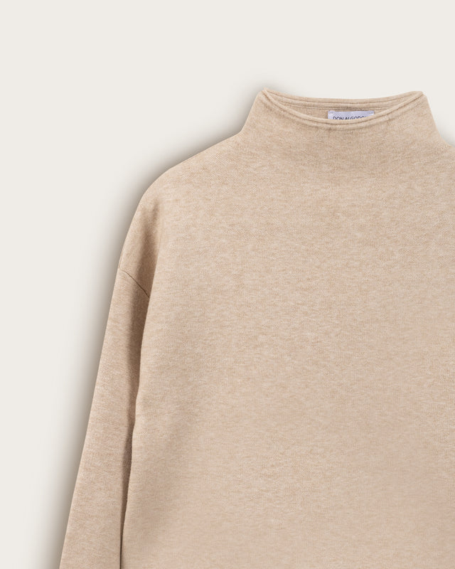 Jersey Manga Larga Cuello Chimenea