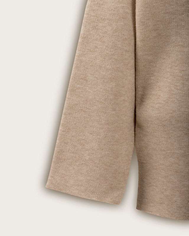 Jersey Manga Larga Cuello Chimenea