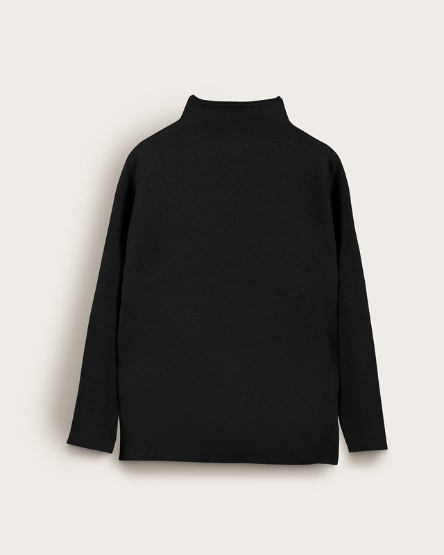 Jersey Manga Larga Cuello Chimenea