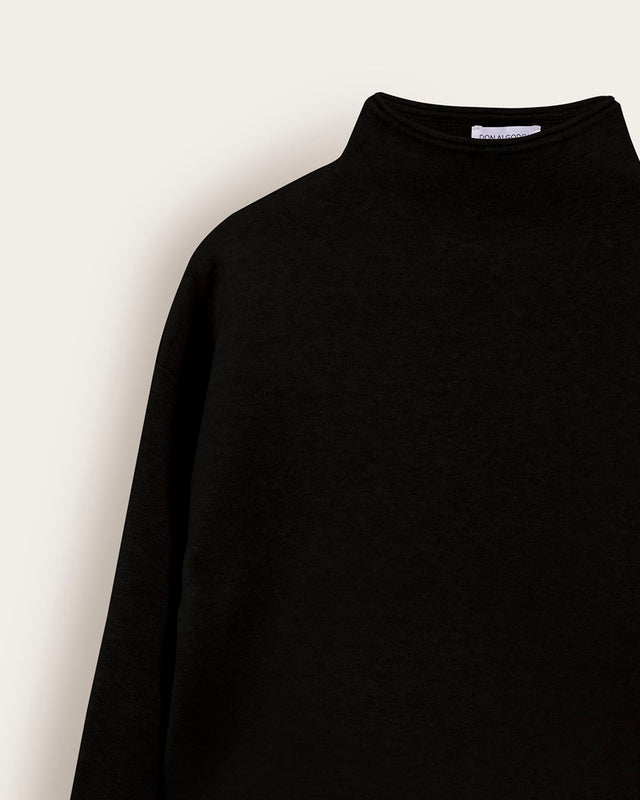 Jersey Manga Larga Cuello Chimenea