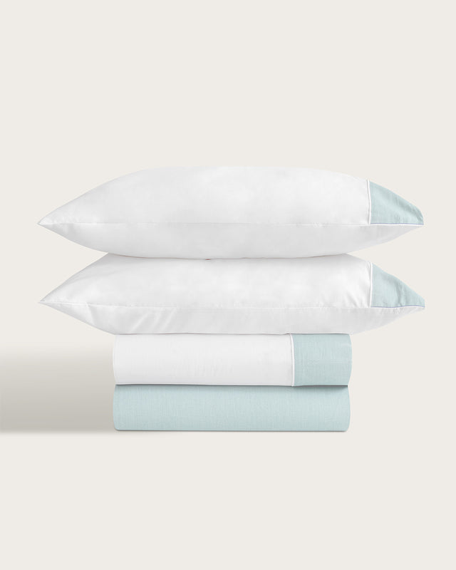 Juego de Sábanas Oxford Algodón - 150 Hilos