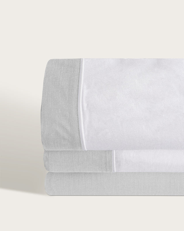 Juego de Sábanas Oxford Algodón - 150 Hilos