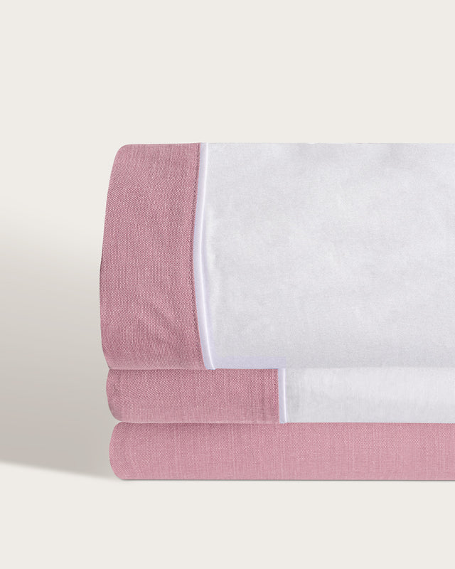 Juego de Sábanas Oxford Algodón - 150 Hilos