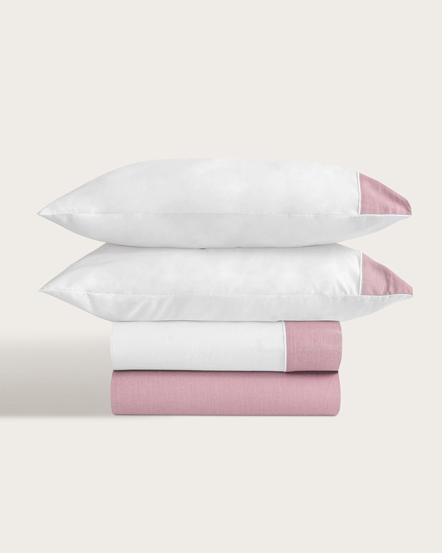 Juego de Sábanas Oxford Algodón - 150 Hilos