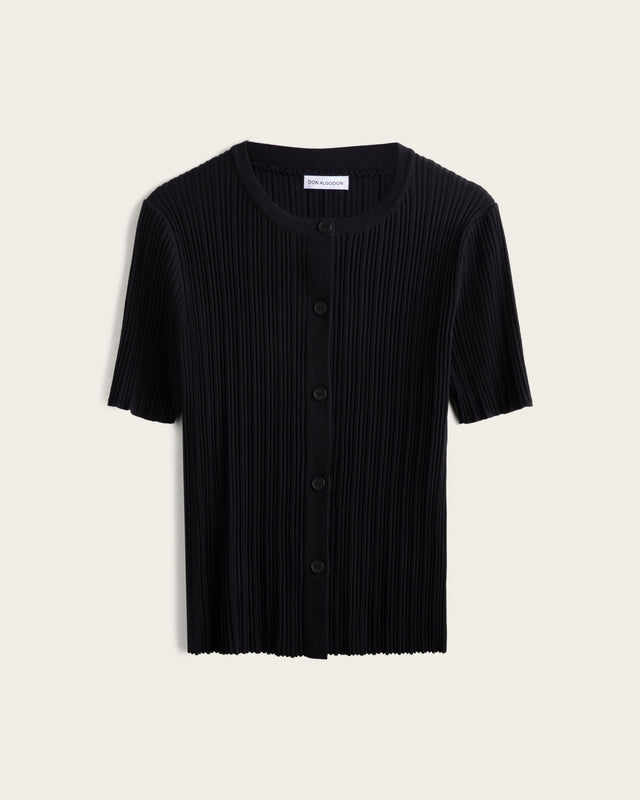 Top Cuello Caja Manga Corta