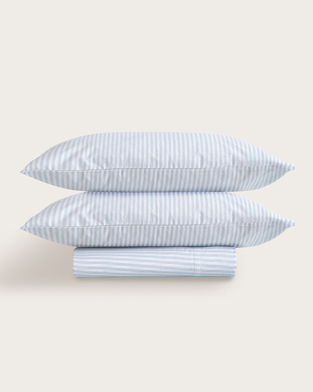 Dúo Nórdico Estampado Olena Algodón - 150 Hilos