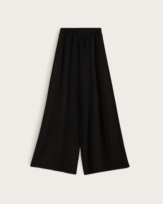 Pantalón Largo Palazzo Bomba - Algodón