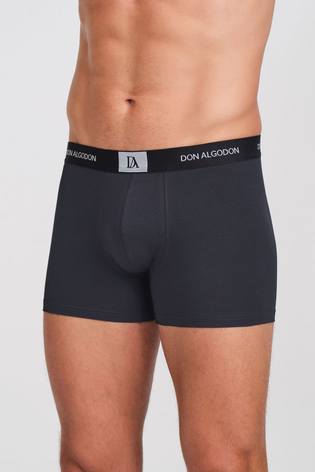 Calzoncillo Bóxer Básico Hombre Algodón - Pack 2