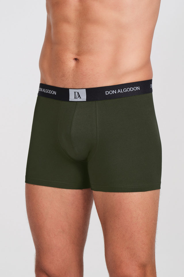 Calzoncillo Bóxer Básico Hombre Algodón - Pack 2