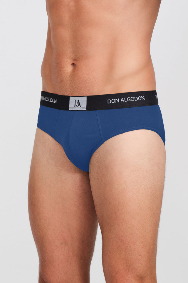 Calzoncillo Slip Básico Hombre Algodón - Pack 2