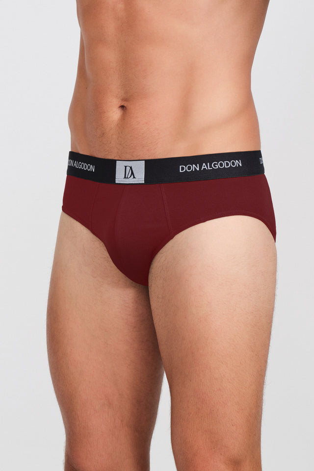 Calzoncillo Slip Básico Hombre Algodón - Pack 2