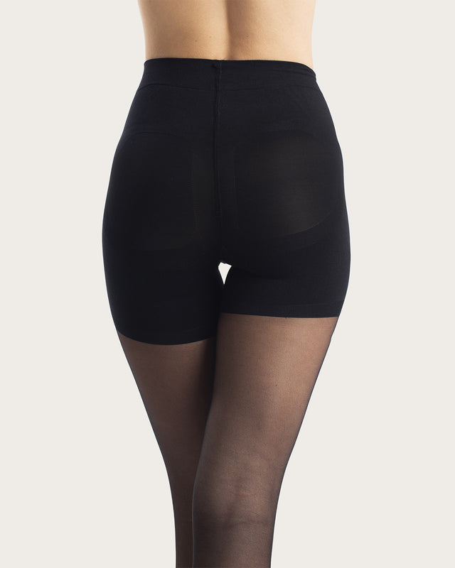 Panty Estilizante - 20 Deniers - Negro