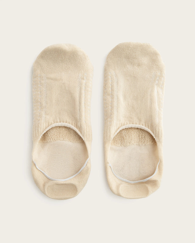 Par Calcetines Pinkie Hombre - Beige