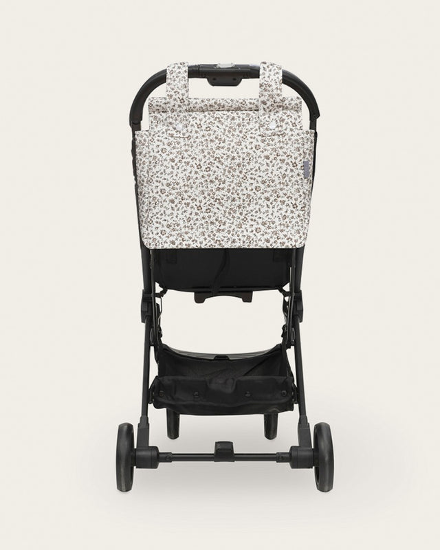Bolso Carro Bebé Flores - Gris