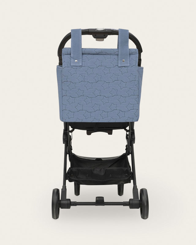 Bolso Carro Bebé Estrellas - Azul